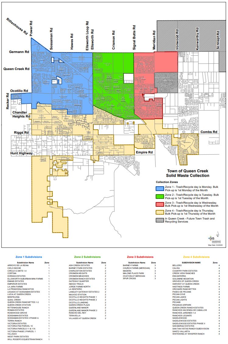 Bulk Trash Collection Signup Form