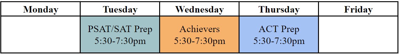 CLPs Schedule