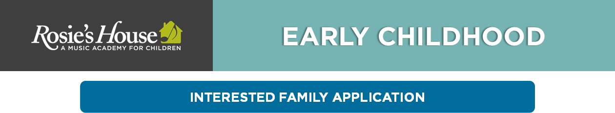 Early Childhood Interested Family Application
