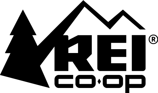 REI logo in black