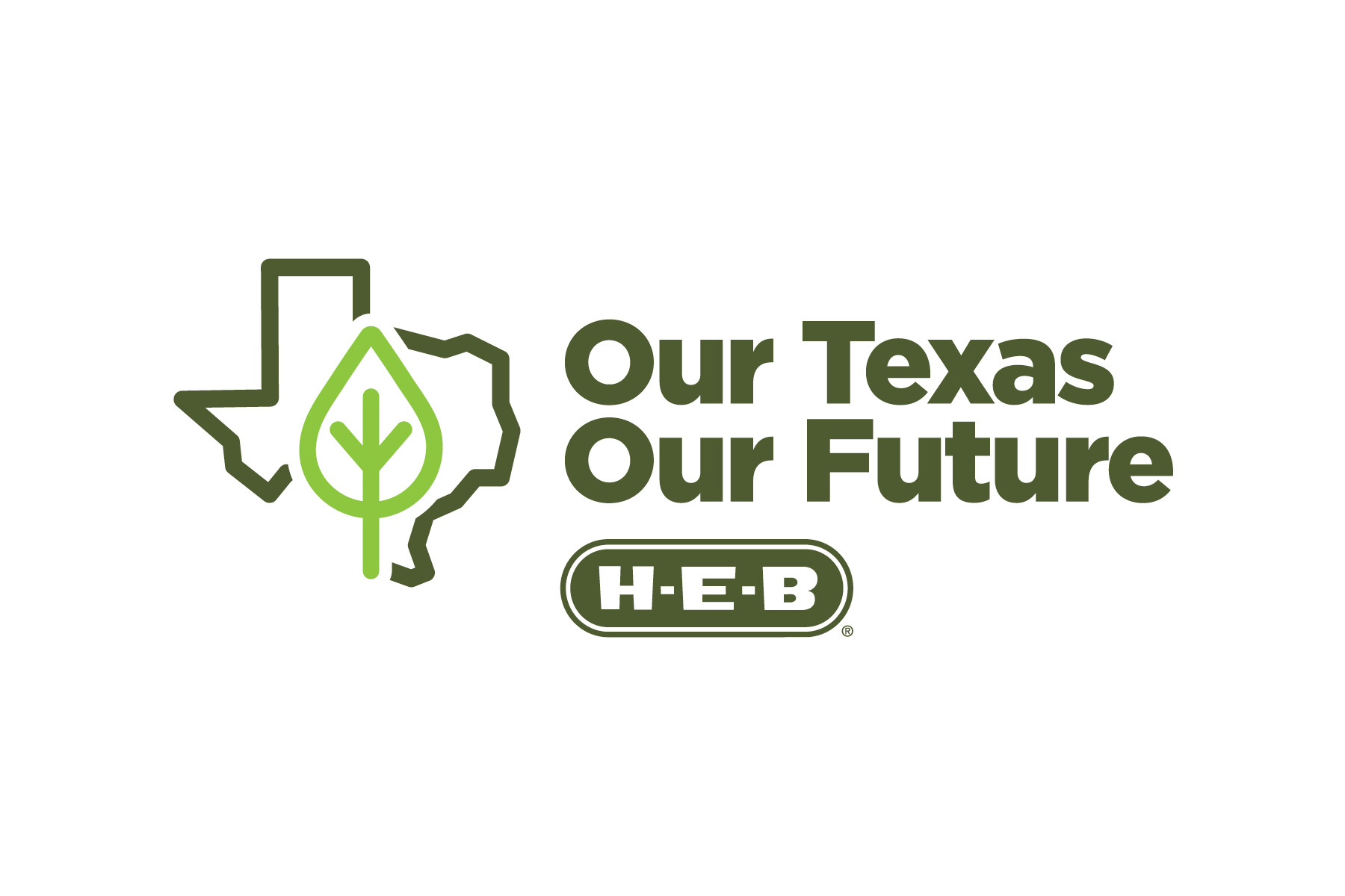HEB Our Texas Our Future Logo