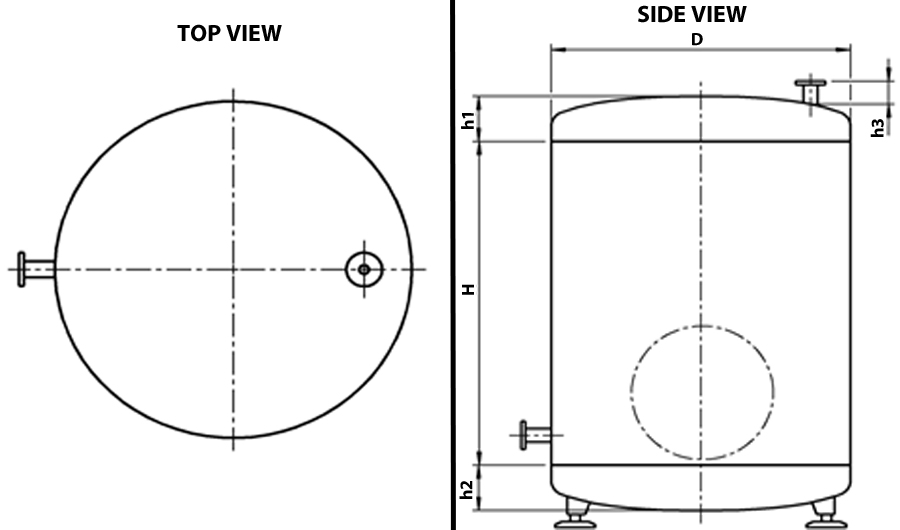 Tank Dimensions