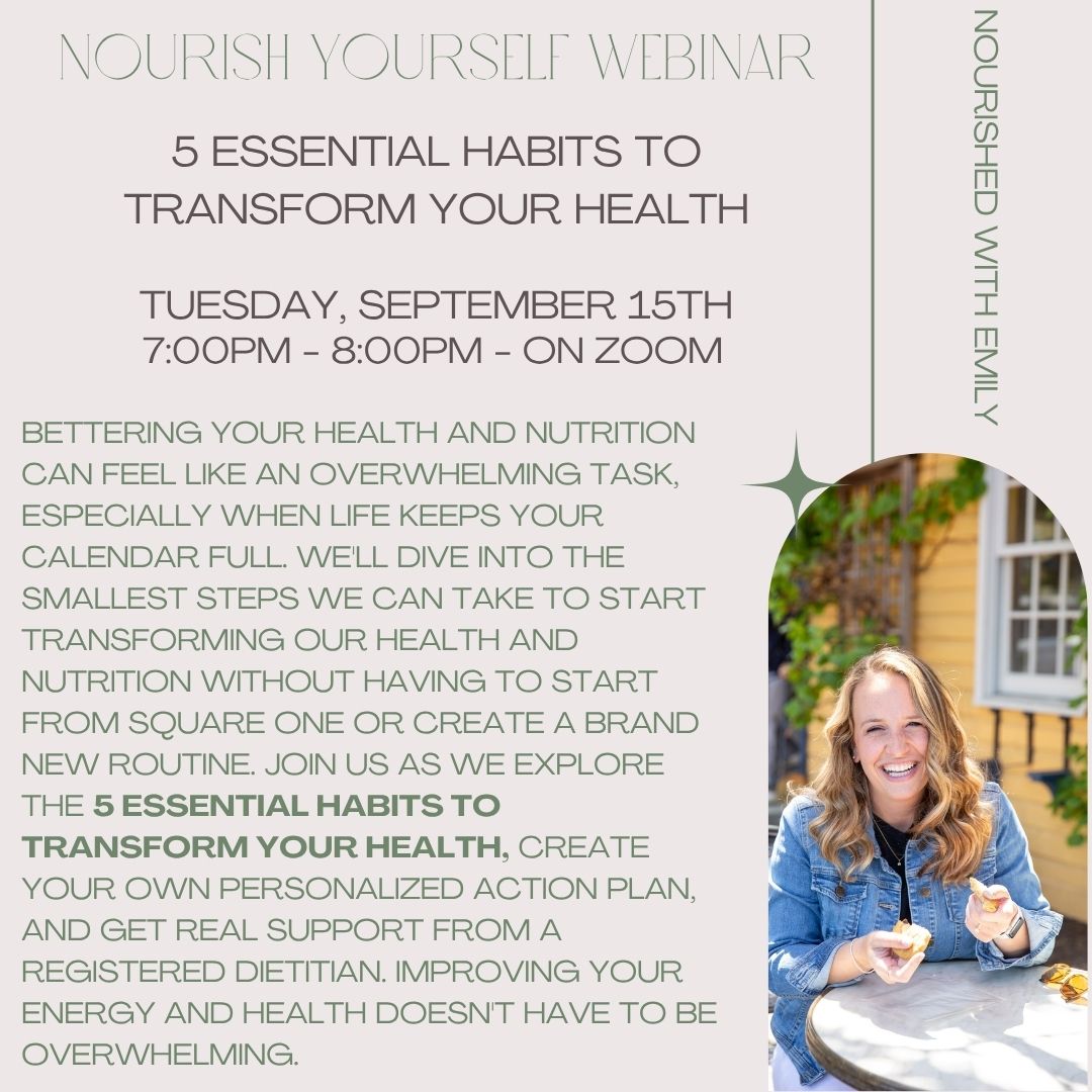 Nutrition webinar