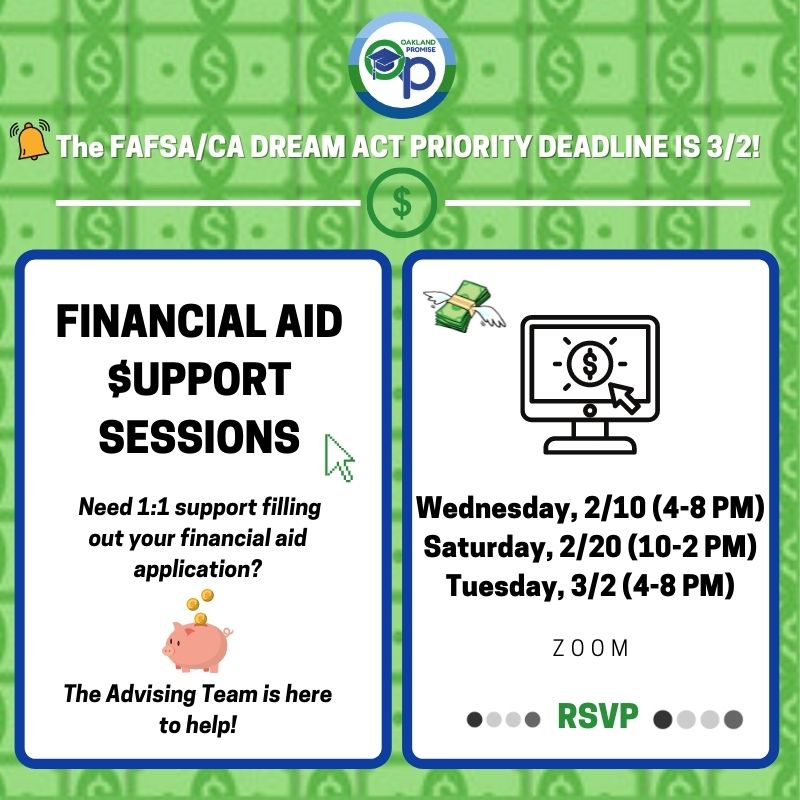 Financial Aid Support Sessions