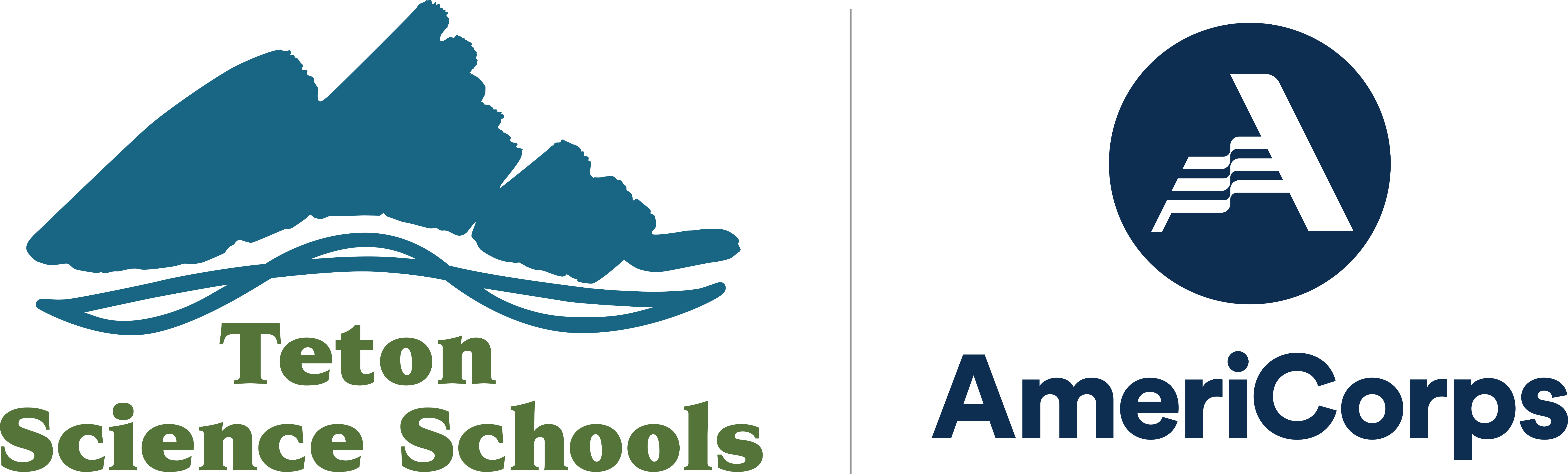 Teton Science Schools and AmeriCorps Logos