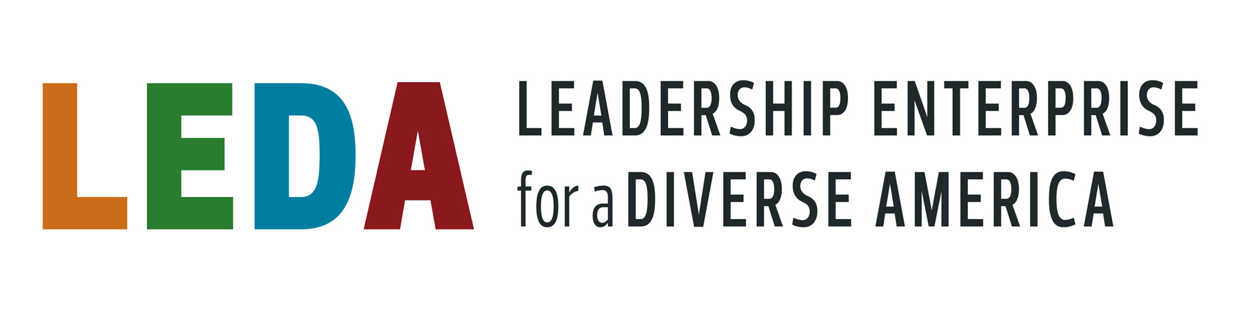 LEDA logo with white background
