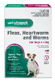Flea and Worming Treatment For Dogs 4-10kg