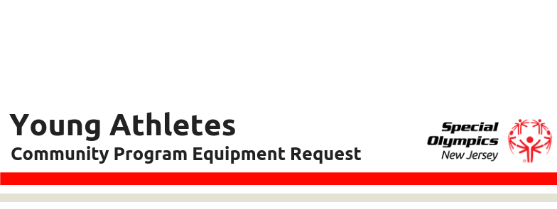 Young Athletes Community Program Equipment Request
