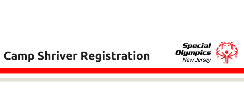Camp Shriver Registration