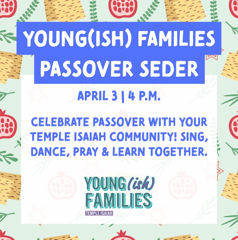 youngish seder 2026