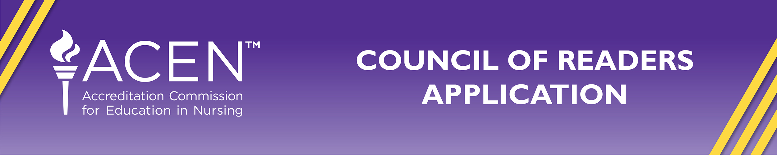Council of Readers Application