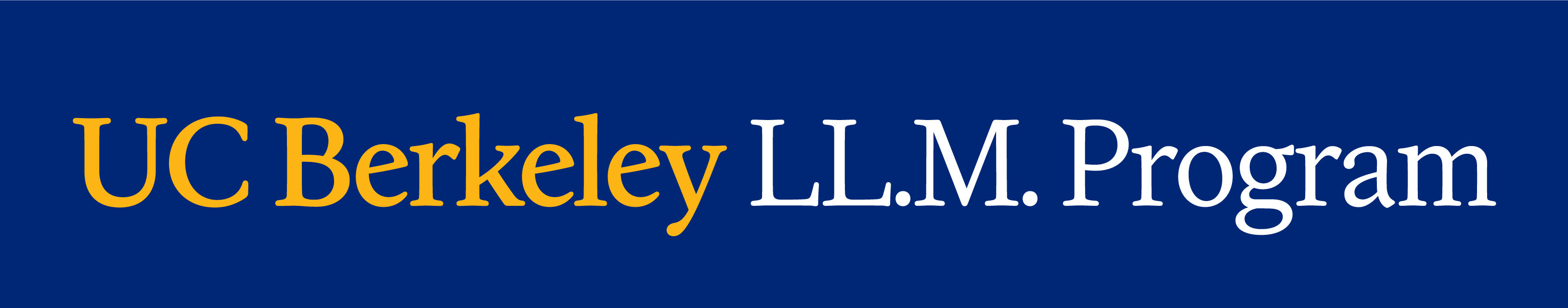 Berkeley Law LL.M. Program logo