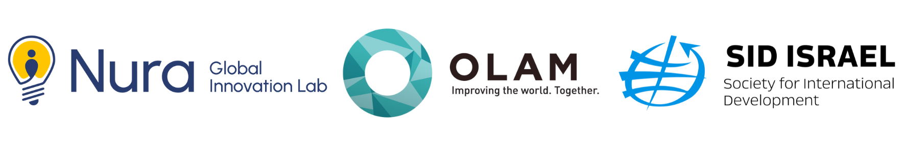 Nura, OLAM, SID Logos