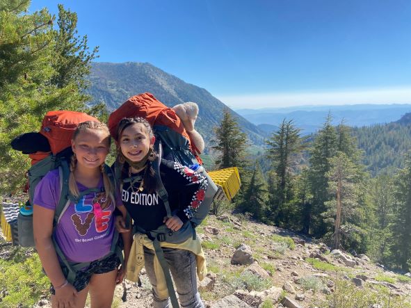 Happy Youth Backcountry Camp Participants