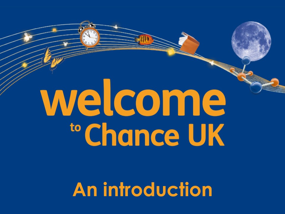 Welcome to Chance UK Virtual Training Cover Slide