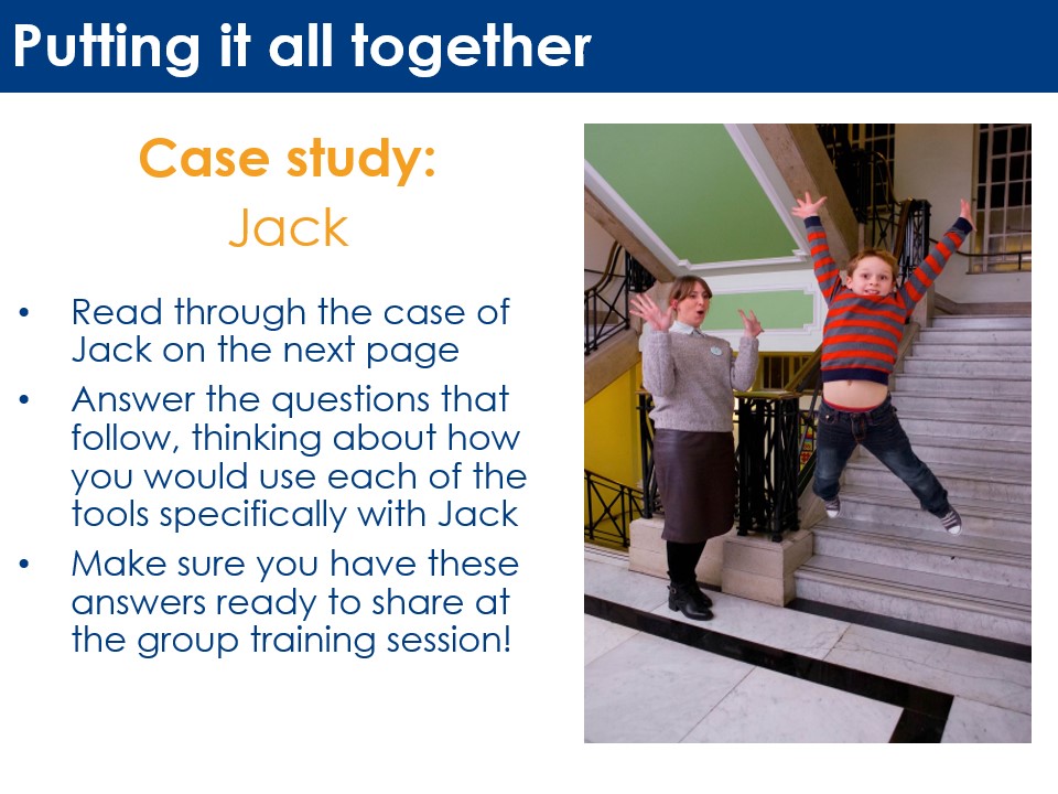 Solution Focused Jack Case Study slide - 1 of 3