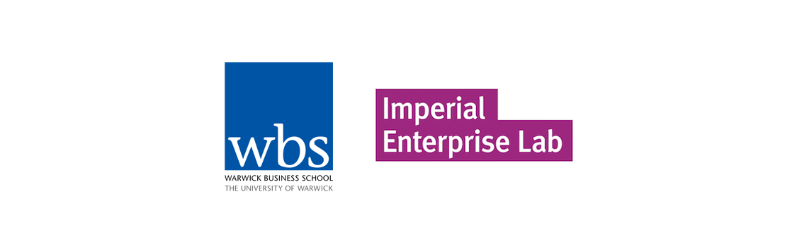 Warwick Business School and Imperial Enterprise Lab logos