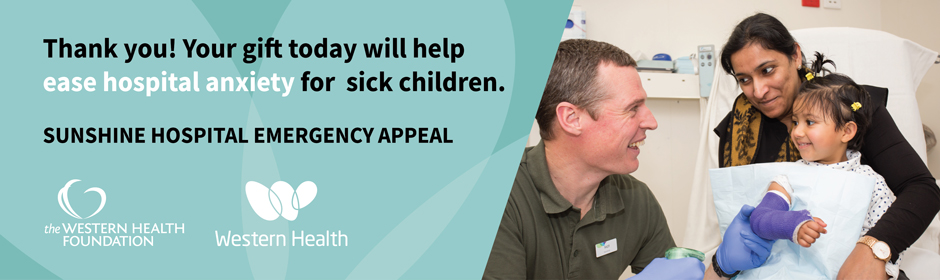 Your gift today will help ease hospital anxiety for sick children