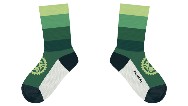 50th Anniversary Socks "50 Years of Safer Streets and Better Bicycling"