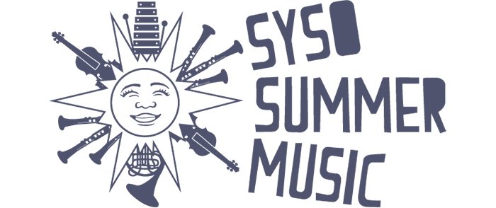 SYSO Summer Music 2021 logo