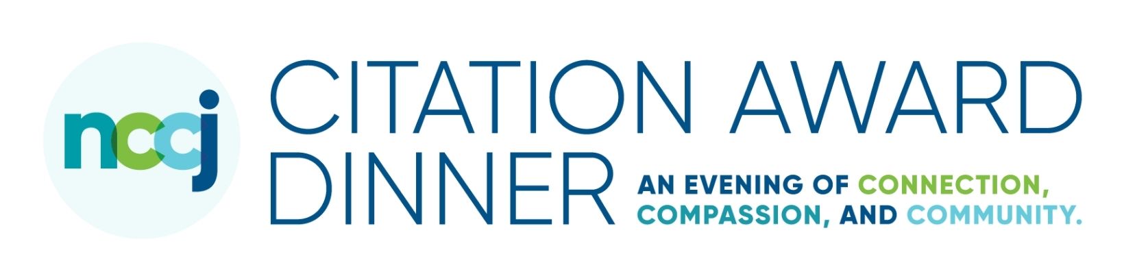 logo for NCCJ Citation Award Dinner
