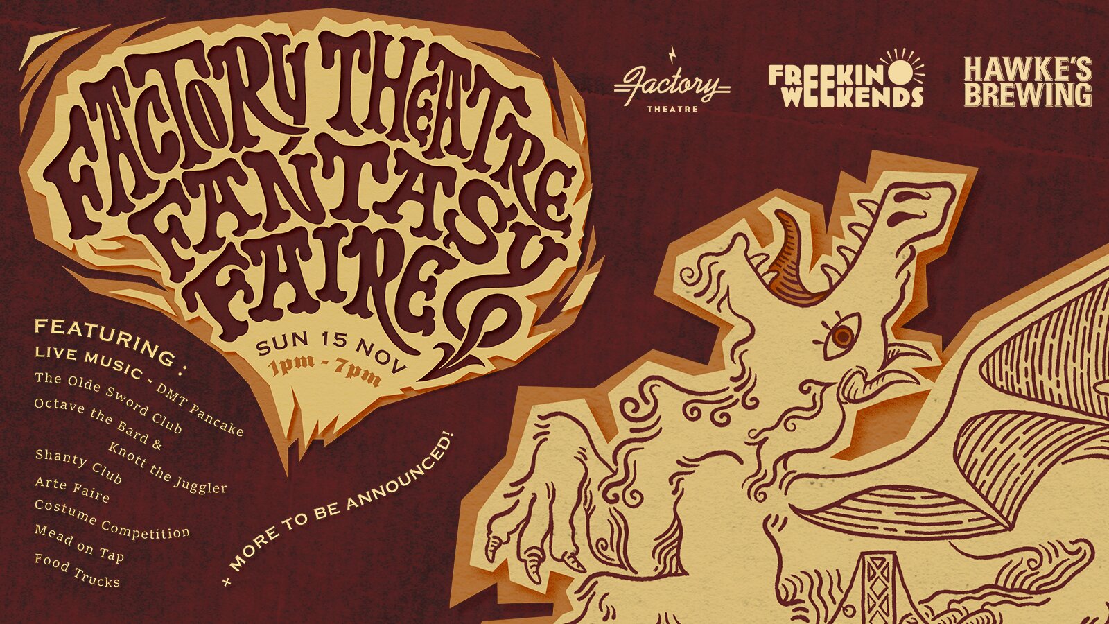 Header image for the Factory Theatre Fantasy Faire
