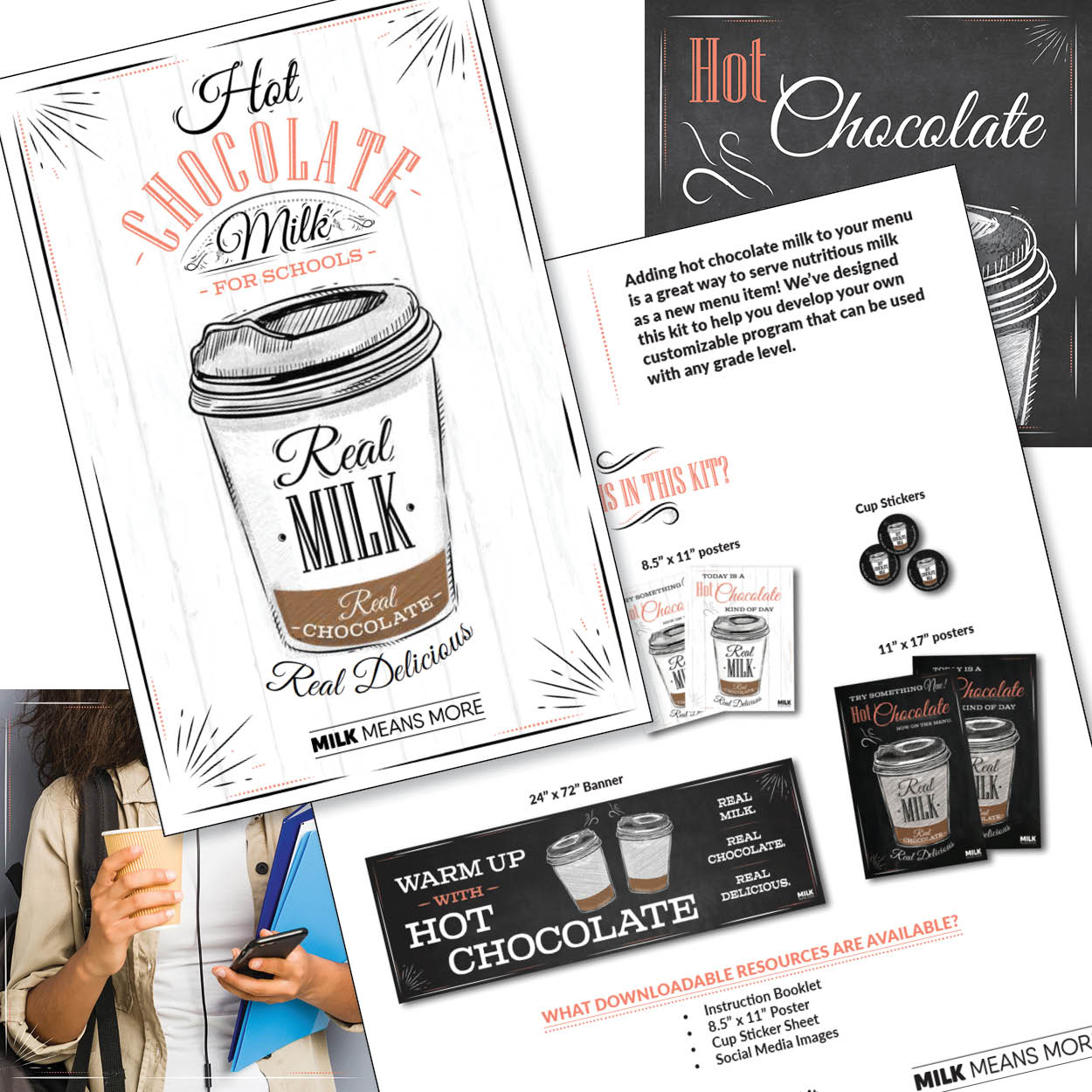 Hot Chocolate Milk Kit