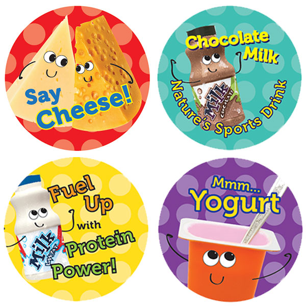 Dairy Promotional Stickers