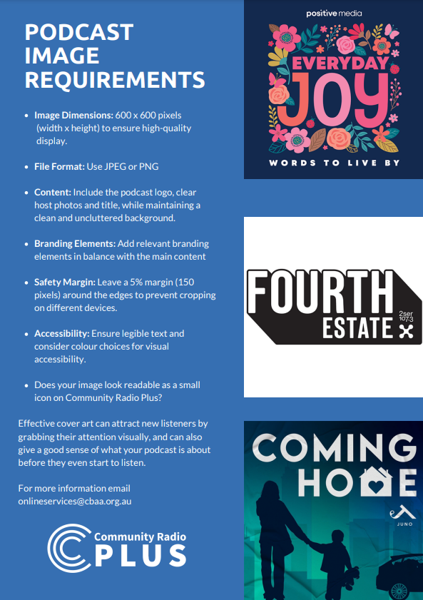 Podcast Image Requirements