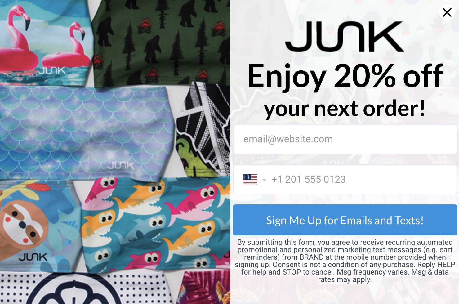 Desktop SMS and Email