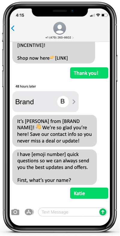 Contact Card + Name