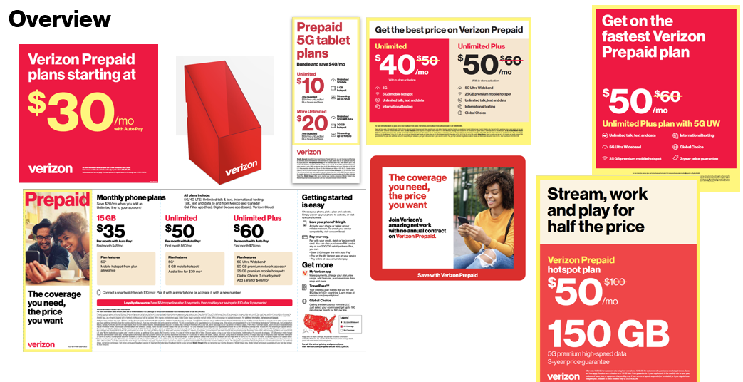 Verizon Merch Guide - August 2025