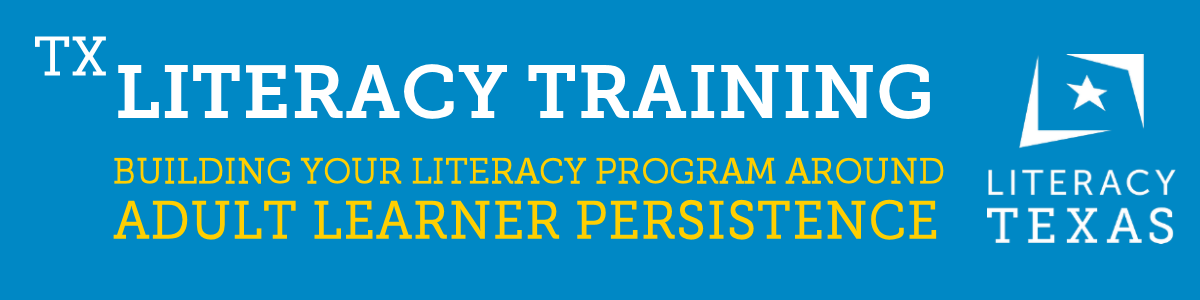 Adult Learner Persistence Literacy Training