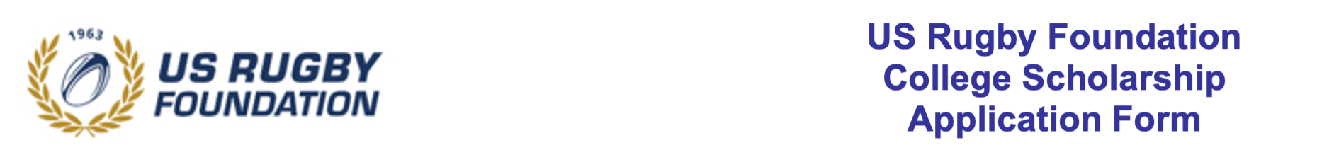 2025 USRF Header - College Scholarship w Logo