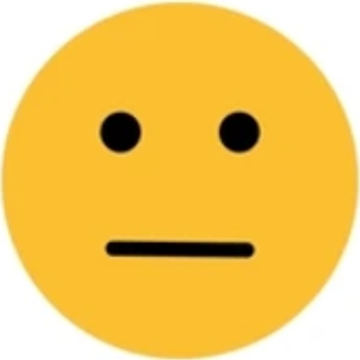 Not Sure Neutral Face