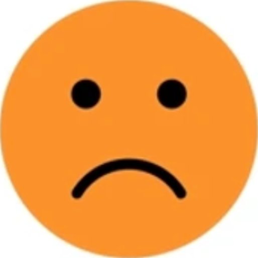 Disagree Sad Face