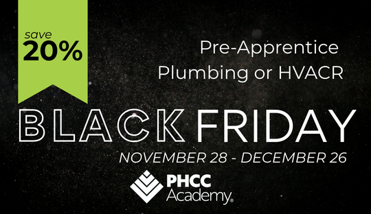 Pre-Apprentice Black Friday Sale Ad