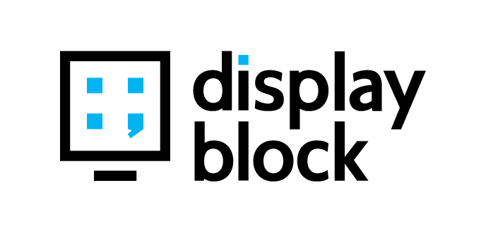 logo for display block