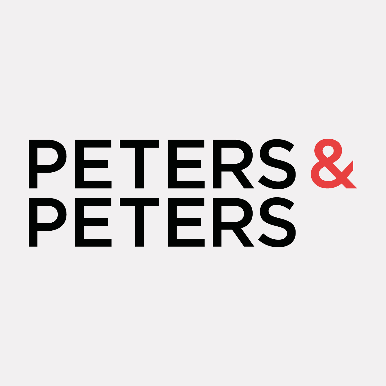 logo for Peters & Peters