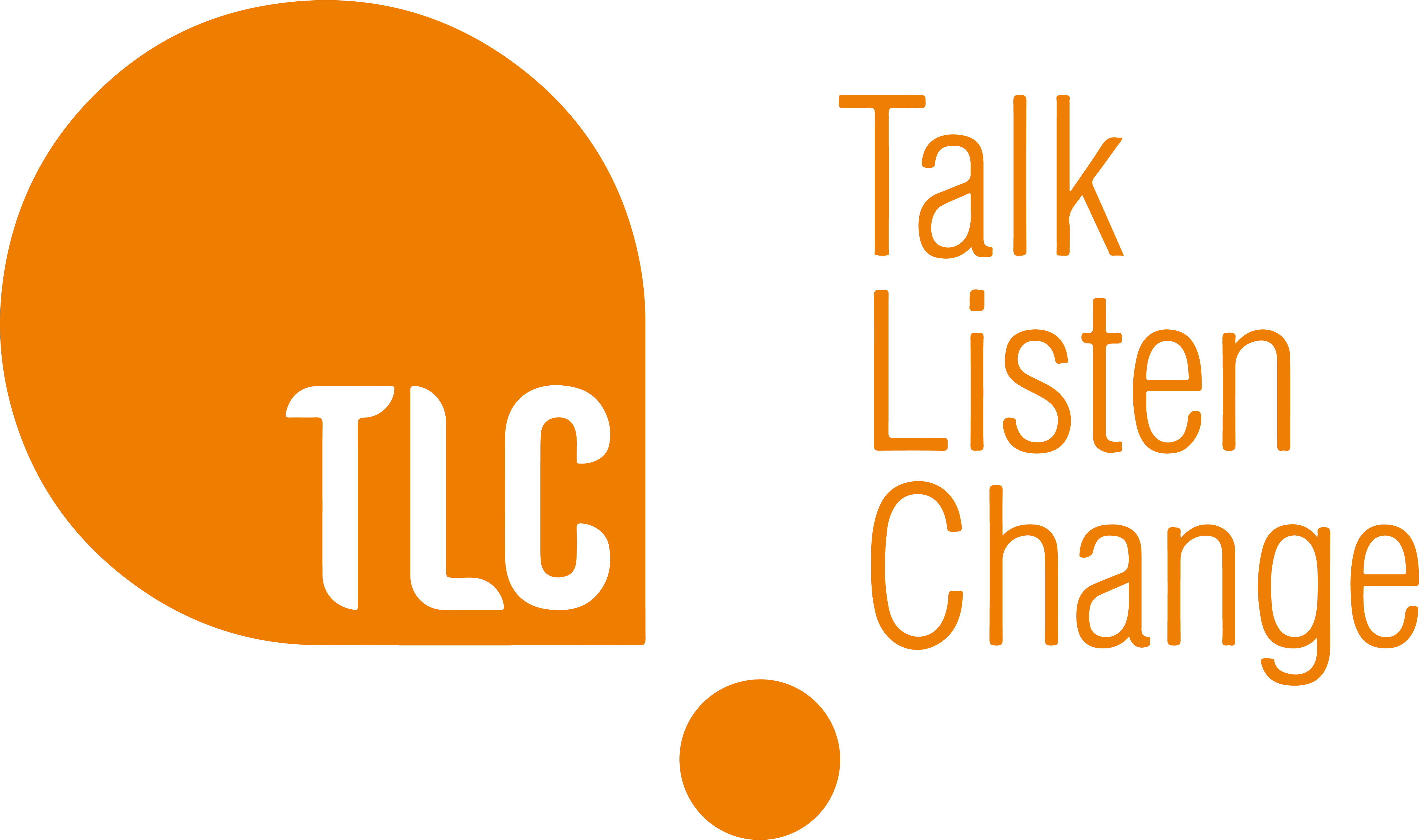 logo for TLC: Talk, Listen, Change