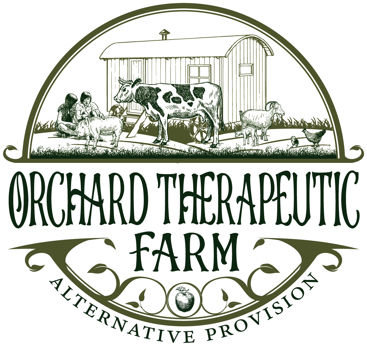 logo for Orchard Therapeutic Farm