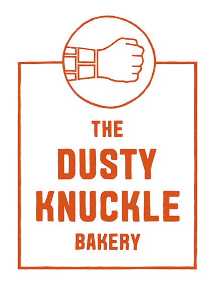 logo for The Dusty Knuckle
