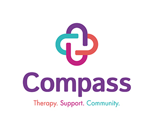 logo for Compass.Therapy.Support.Community