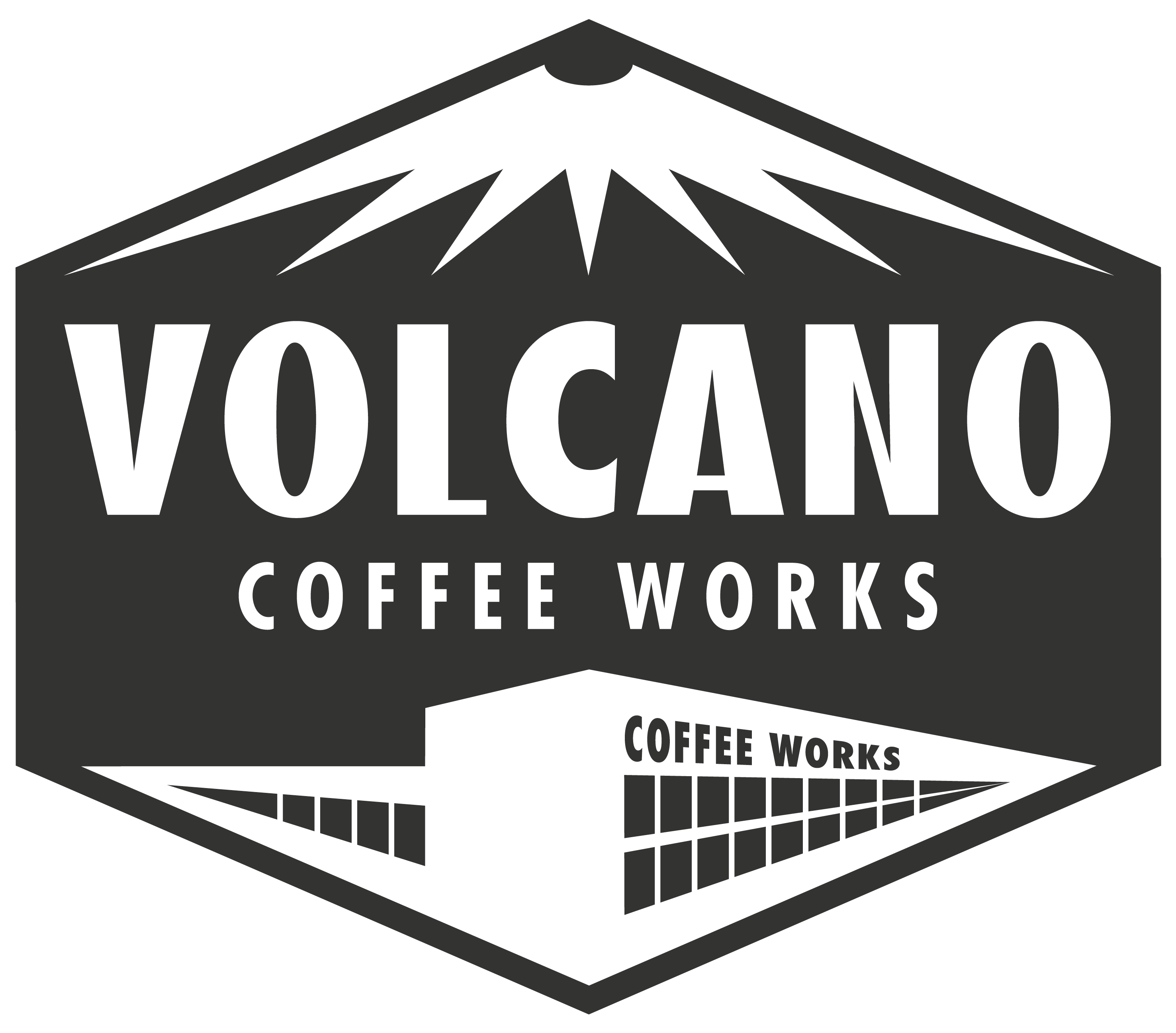 logo for Volcano Coffee Works & Assembly Coffee