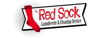 logo for The Red Sock Launderette and Cleaning Service Ltd