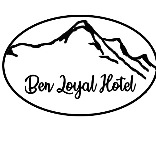 logo for Ben Loyal Hotel and Glamping Pods