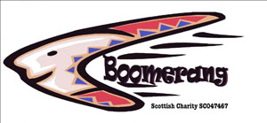 logo for Boomerang Community Centre SCIO