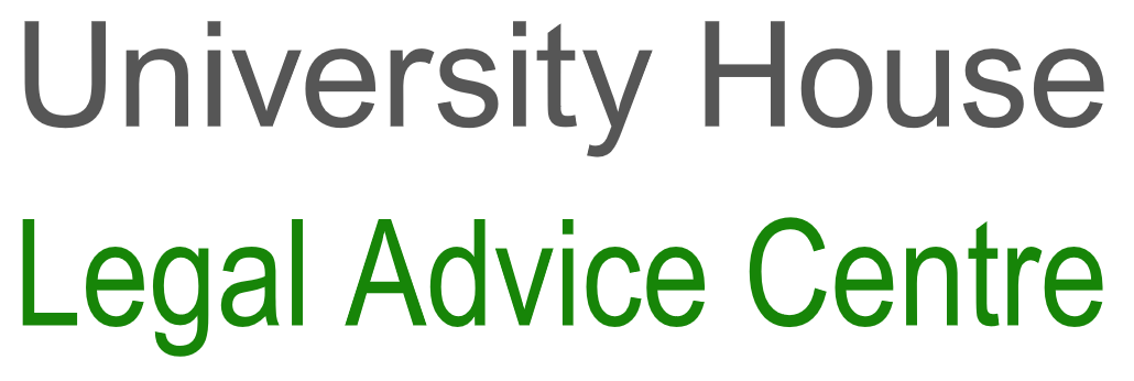logo for Legal Advice Centre University House