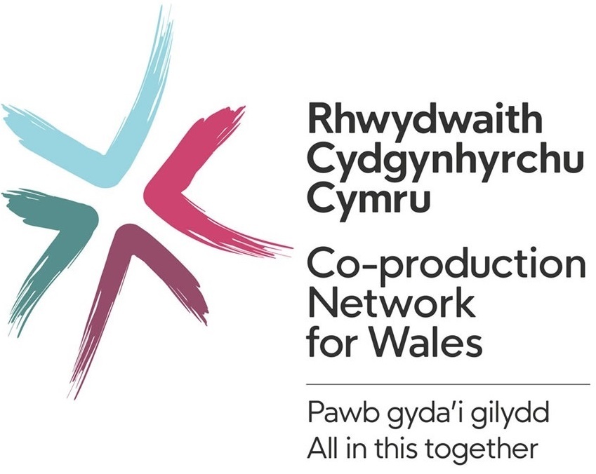 logo for Co-production Network for Wales