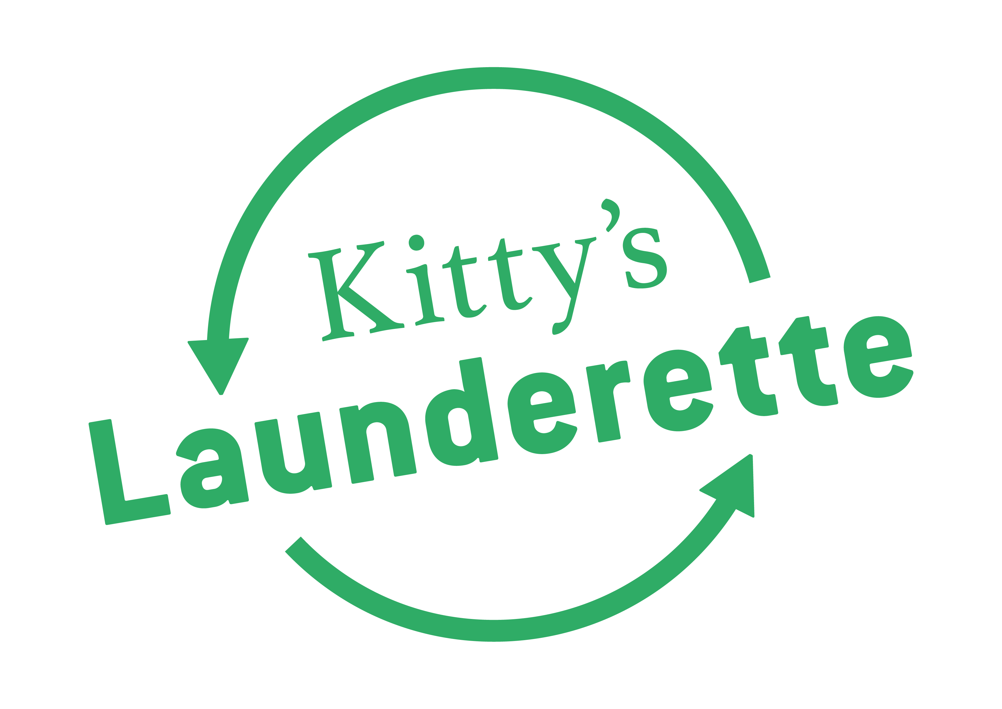 logo for Kitty's Launderette